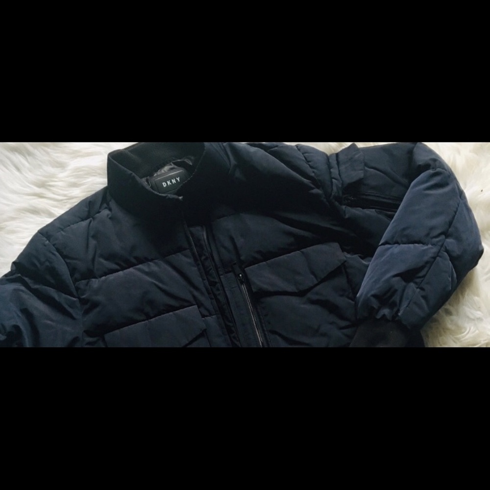 Dkny jacket heavy duty puffer jacket unisex